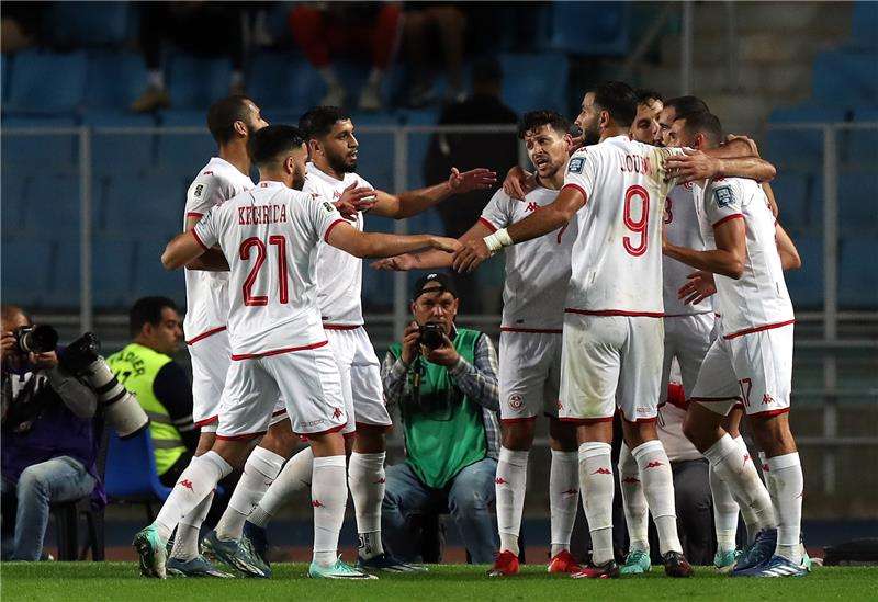 لاعبو منتخب تونس