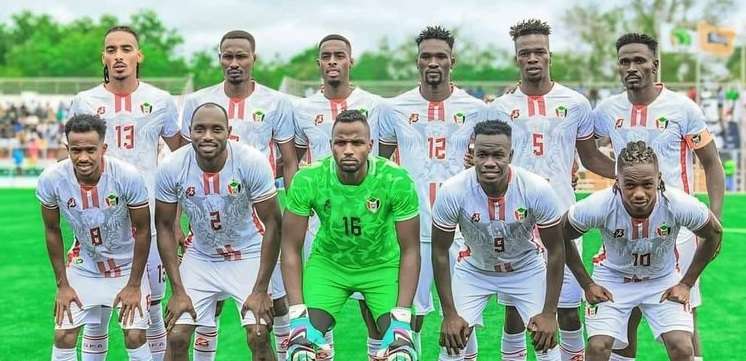 لاعبو منتخب السودان