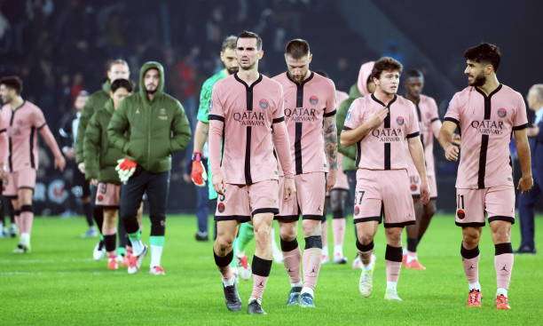 لاعبو باريس سان جيرمان