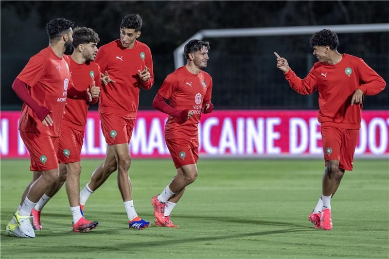 لاعبو منتخب المغرب