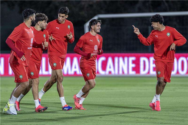 لاعبو منتخب المغرب