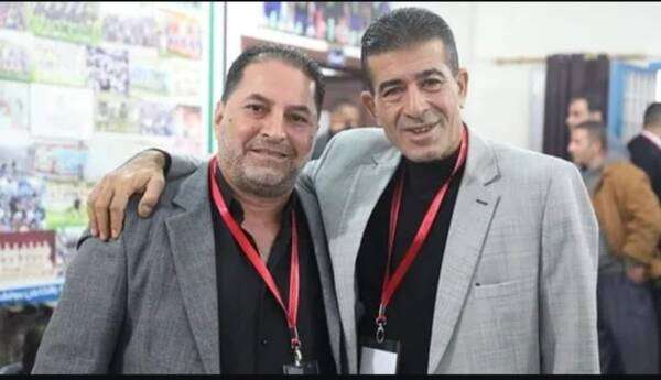 خالد الزعبي (يمينًا)