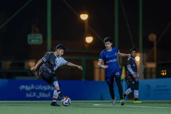 إحدى مباريات بطولة الناشئات