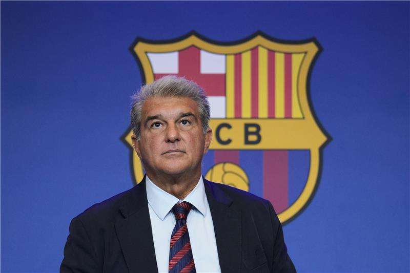 خوان لابورتا رئيس برشلونة