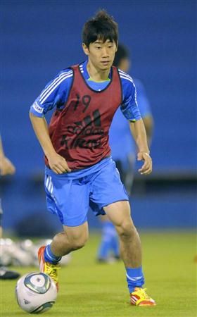 شينجي كاجاوا خاض أولى تدريباته بالعاصمة القطرية الدوحة