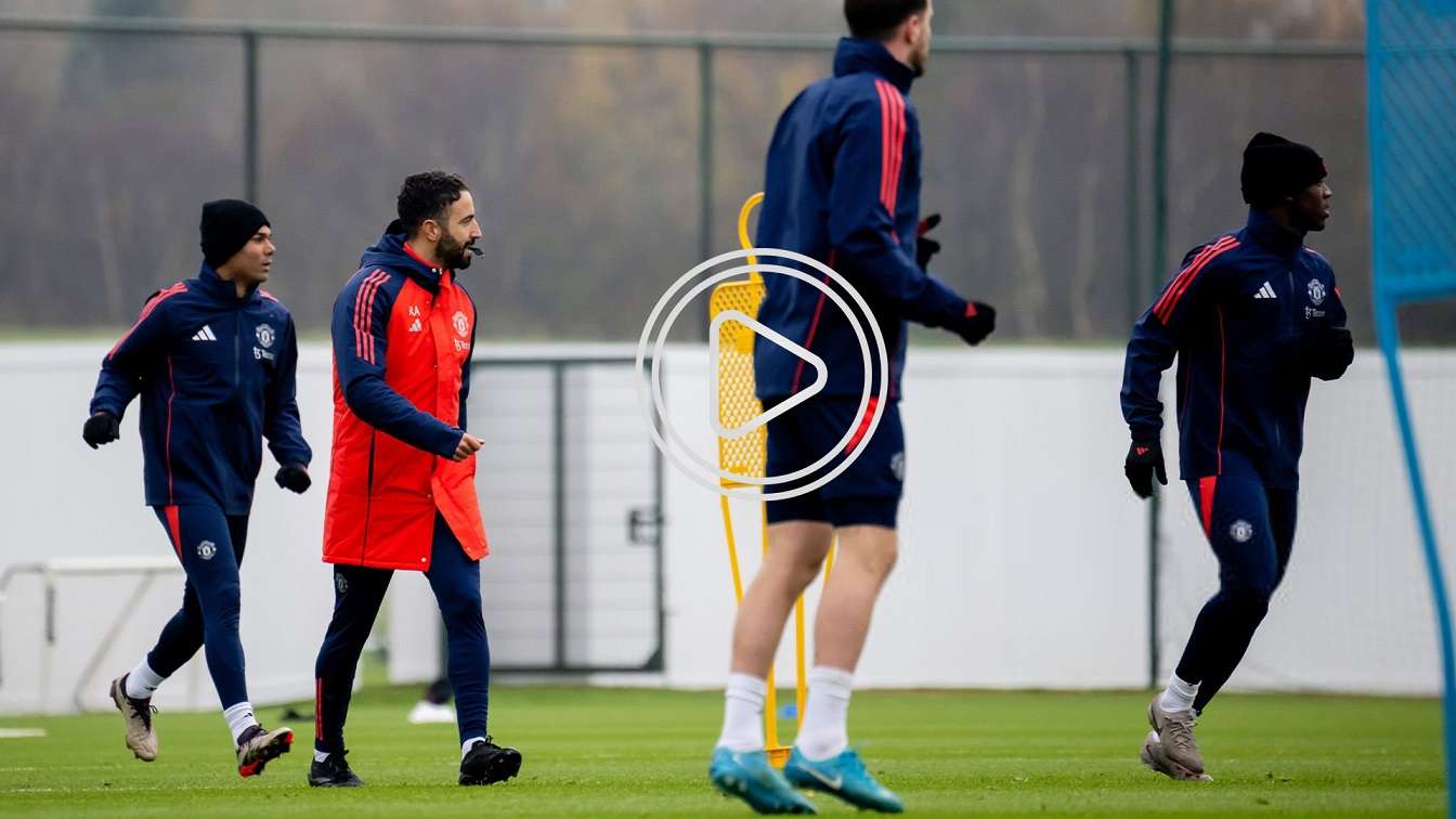 amorim 1st training session 1