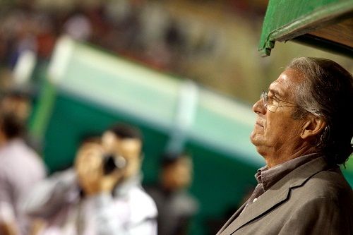 مانويل جوزيه أثناء لقاء إنبي والأهلي في الدوري العام