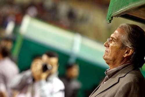 مانويل جوزيه أثناء لقاء إنبي والأهلي في الدوري العام