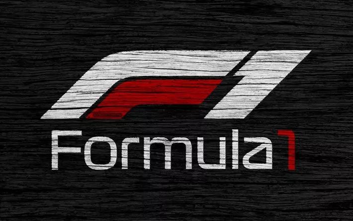 thumb2-4k-formula-1-new-logo-wooden-texture-f1-new-logo