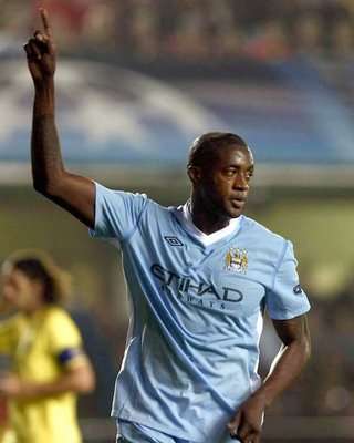 Manchester City's Yaya Toure