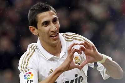 انخيل دي ماريا لاعب ريال مدريد