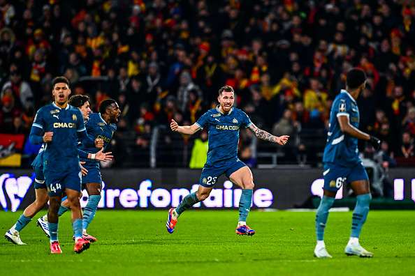 لاعبو أولمبيك مارسيليا