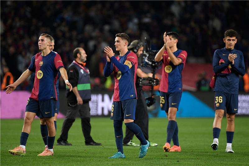 لاعبو برشلونة