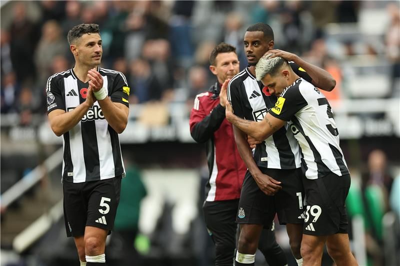 لاعبو نيوكاسل يونايتد