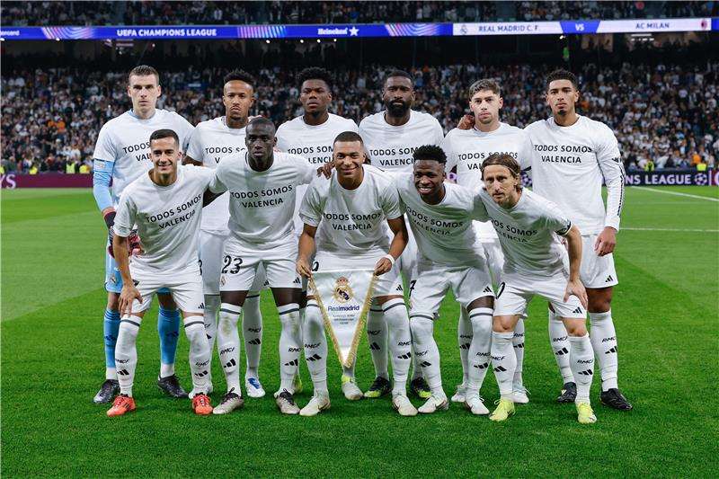 لاعبو ريال مدريد