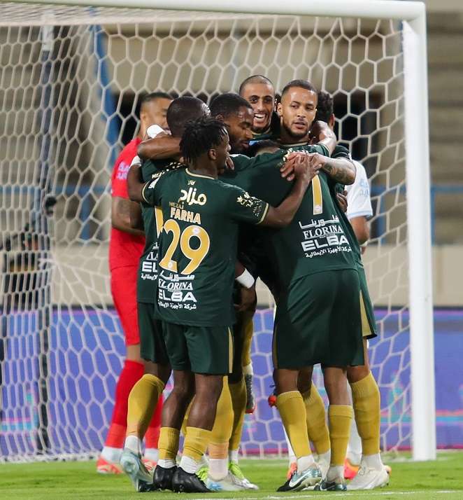 فرحة لاعبي الخلود