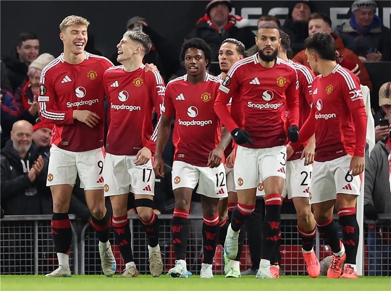 لاعبو مانشستر يونايتد