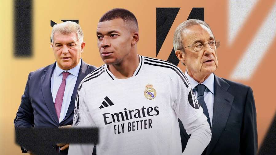 مبابي وبيريز ولابورتا