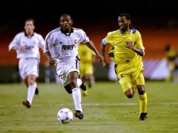 من مباراة النصر وريال مدريد