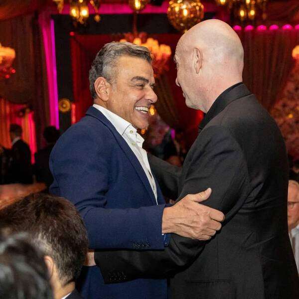 مرتجي مع انفانتينو