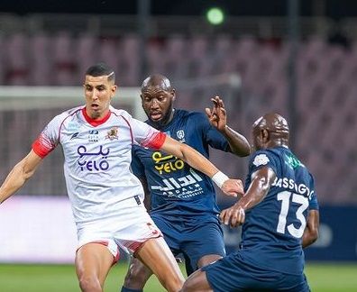 من المباراة