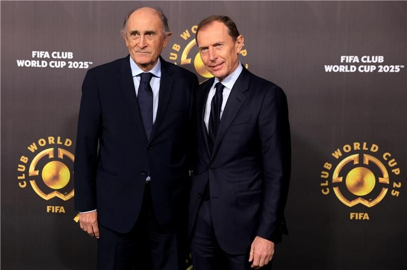 بوتراجينيو خلال سحب قرعة مونديال الأندية