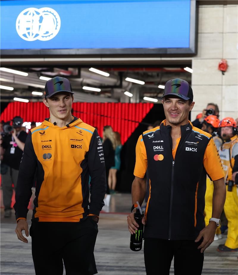 لاندو نوريس وأوسكار بياستري