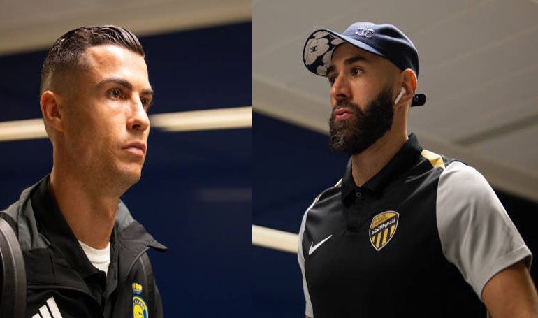 بنزيما ورونالدو