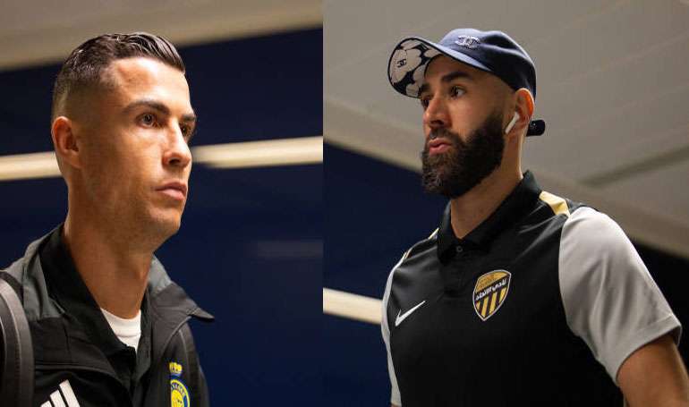 بنزيما ورونالدو