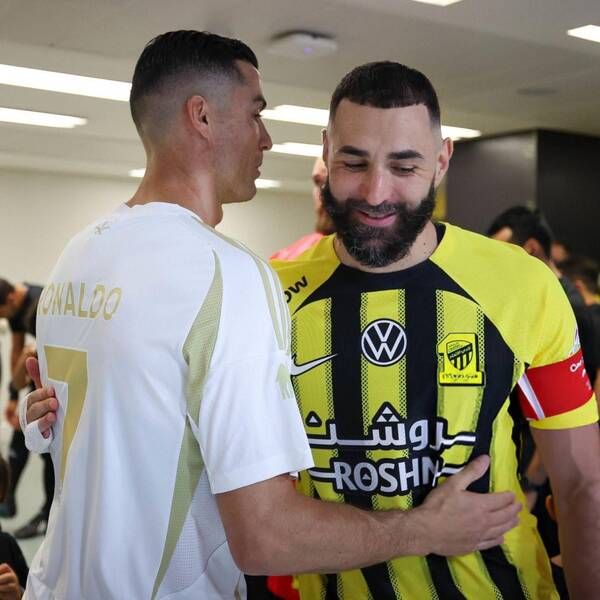 بنزيما ورونالدو