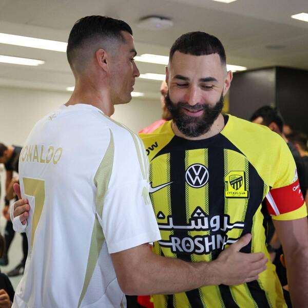 بنزيما ورونالدو