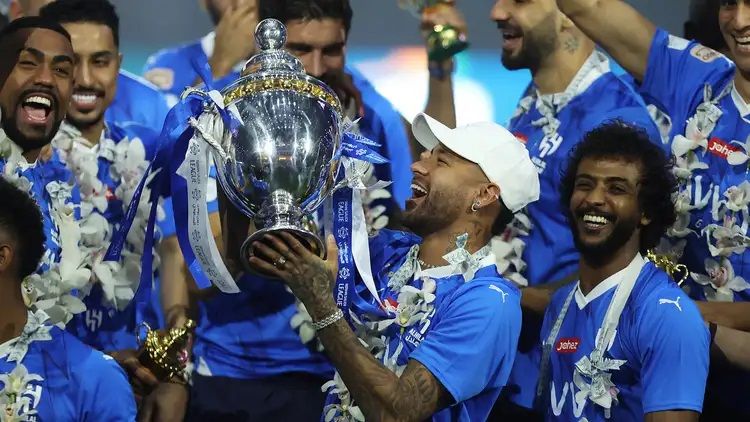 al-hilal neymar saudi pro league trophy