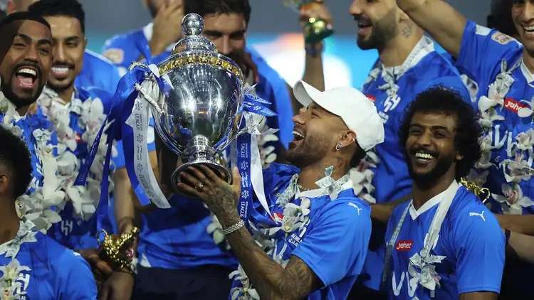 al-hilal neymar saudi pro league trophy