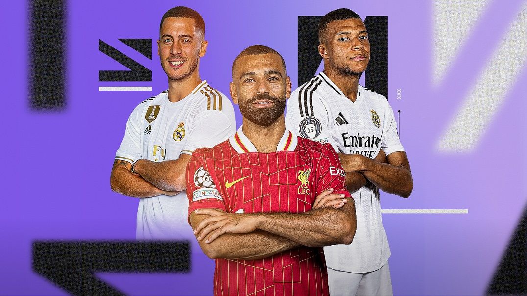 مبابي وصلاح وهازارد