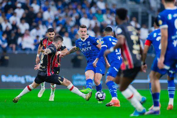 من لقاء الهلال والرائد