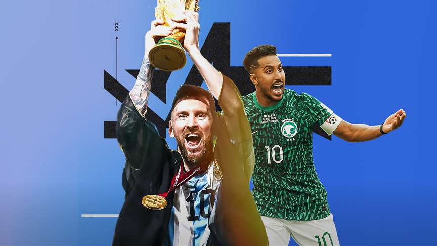 ميسي وسالم الدوسري