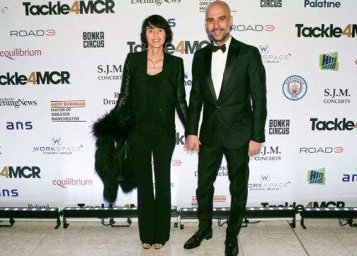 جوارديولا وزوجته