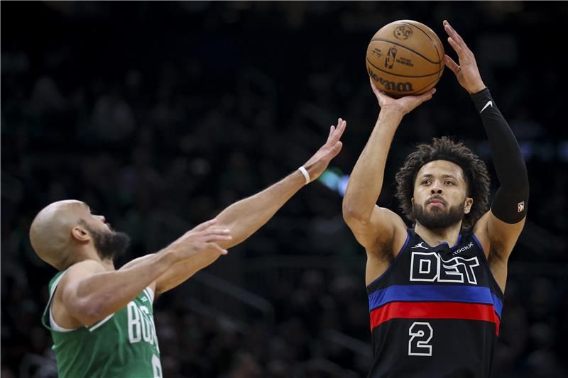 من مباراة بوسطن سيلتيكس وديترويت بيستونز