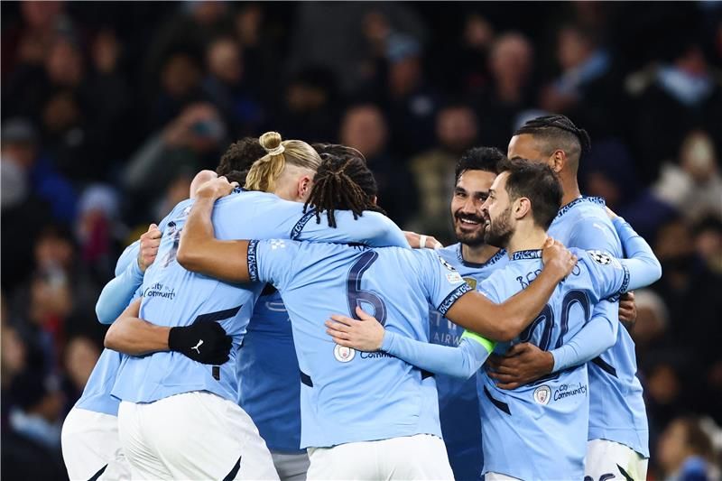 لاعبو مانشستر سيتي