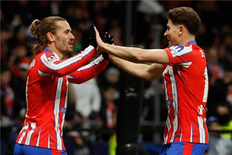 خوليان ألفاريز وجريزمان