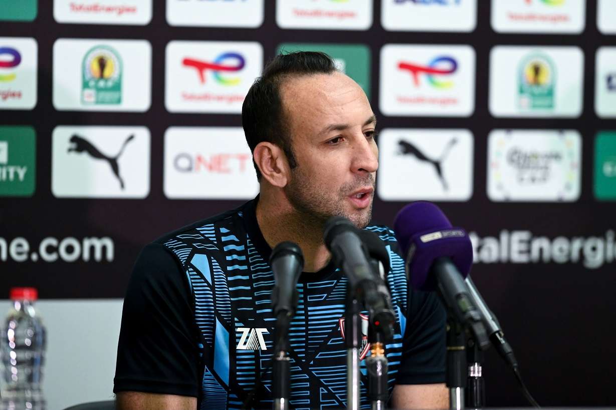 أحمد مجدي في المؤتمر الصحفي