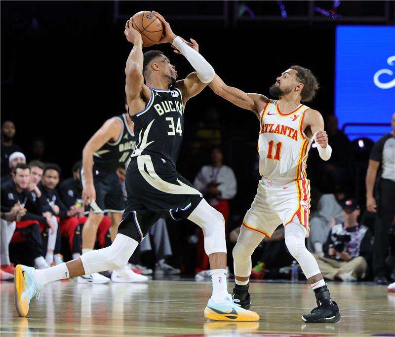 من مباراة ميلواكي بكس وأتلانتا هوكس