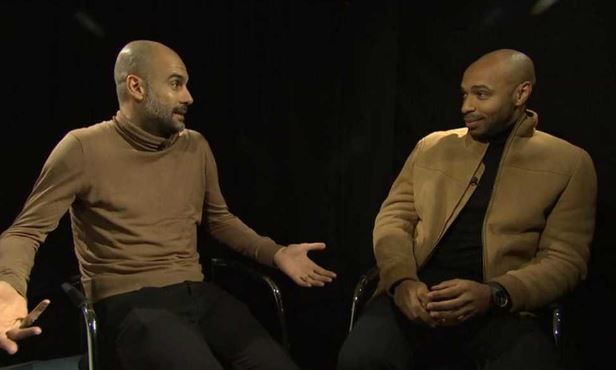 تييري هنري وجوارديولا