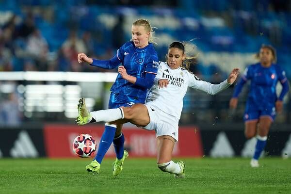 من مباراة تشيلسي وريال مدريد