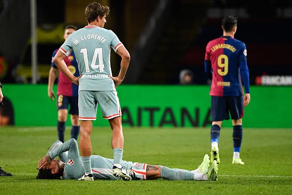 لحظة إصابة خيمينيز