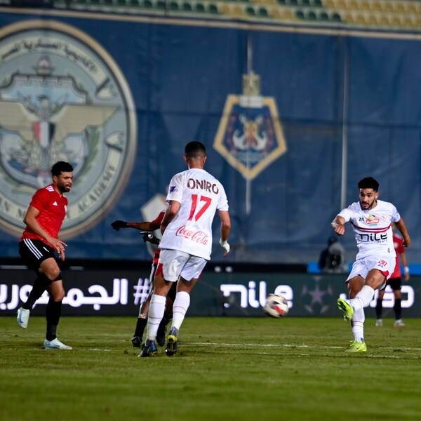 جانب من لقاء الزمالك وطلائع الجيش