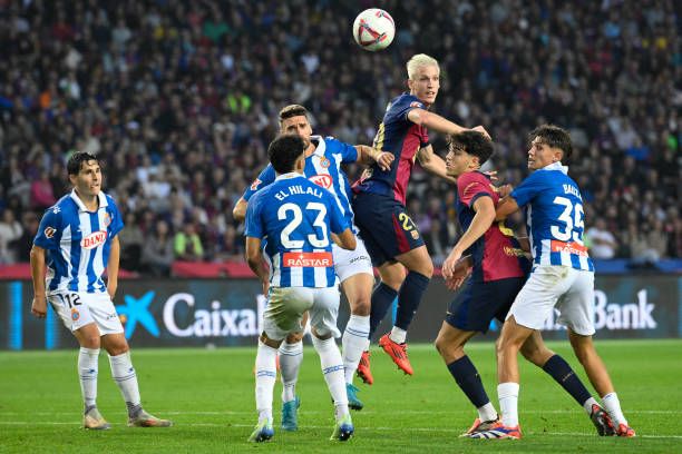 من مواجهة برشلونة أمام إسبانيول