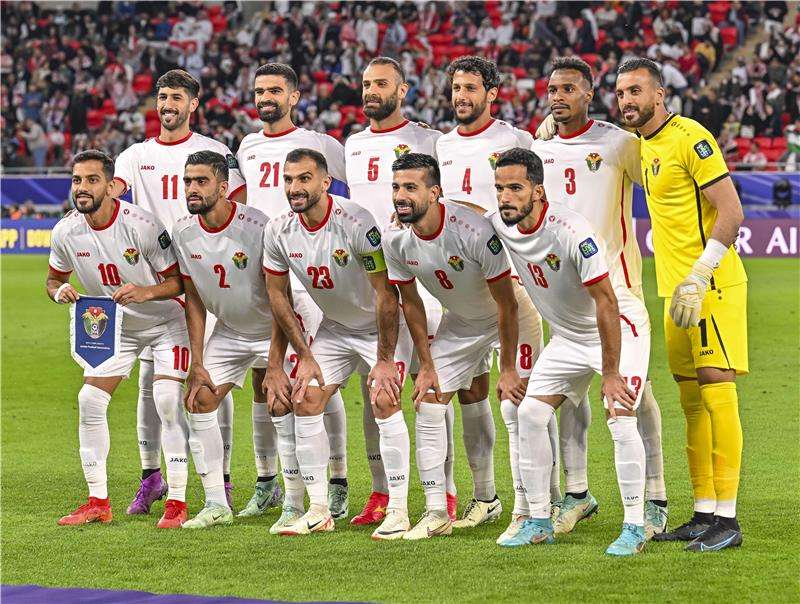 لاعبو منتخب الأردن