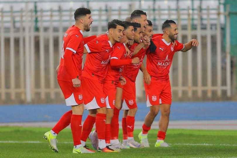 فرحة لاعبي شباب بلوزداد