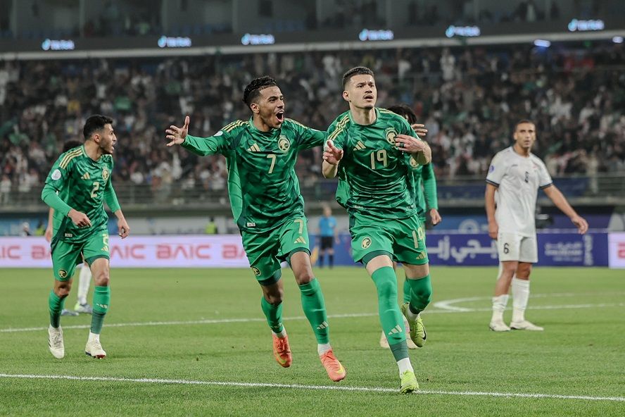 لاعبو منتخب السعودية